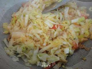 西红柿炒包菜的做法步骤:9