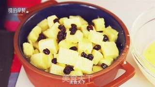 好“腻”的早餐——焗烤吐司布丁的做法步骤:5