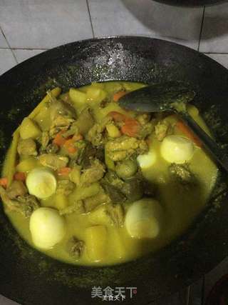 咖喱鸡的做法步骤:10
