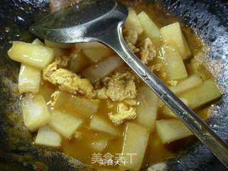 咖喱鸡蛋炒冬瓜的做法步骤：7