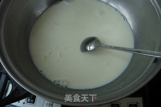 红豆牛奶软糕的做法步骤:4