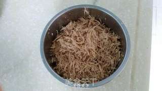 自制猪肉松---面包机版的做法步骤:5