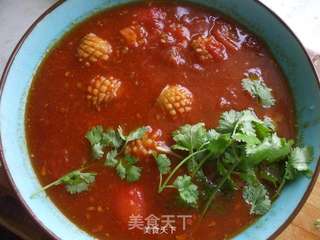 心花怒放-(茄汁鲍鱼)的做法步骤:4