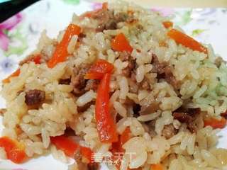 羊肉手抓饭的做法步骤:8