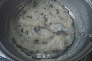 红豆牛奶软糕的做法步骤:7