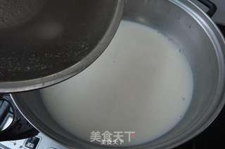红豆牛奶软糕的做法步骤:5