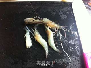蒜蓉虾仁丝瓜盅的做法步骤:4