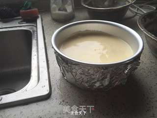 酸奶戚风蛋糕（6寸）的做法步骤：12