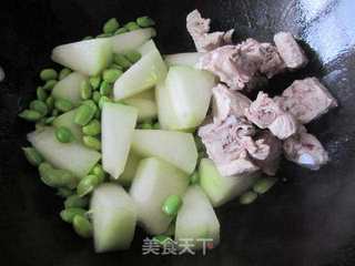 毛豆冬瓜排骨汤的做法步骤:10