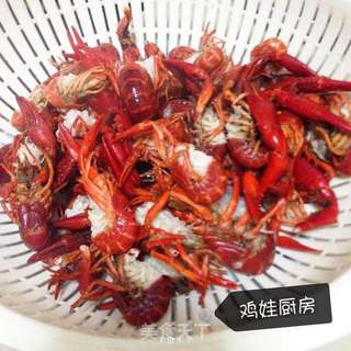 爆炒香辣小龙虾的做法步骤:4