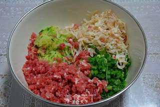 牛肉黄瓜馅包子的做法步骤:4