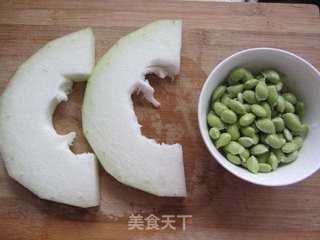 毛豆冬瓜排骨汤的做法步骤:3