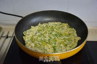 南瓜丝饼的做法步骤:7