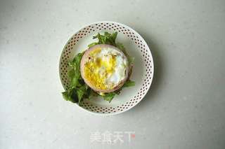 培根蛋堡的做法步骤:4