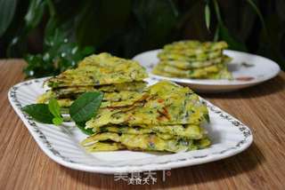 南瓜丝饼的做法步骤：9