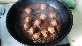 红烧肉丸的做法步骤:12