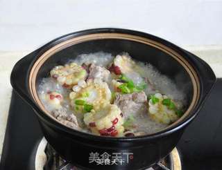 玉米炖排骨的做法步骤:7