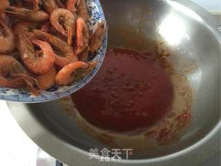 【酸甜开胃虾】的做法步骤:12