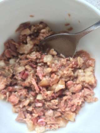 卤肉豆角包子的做法步骤:10