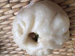 卤肉豆角包子的做法步骤:16
