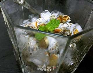 无法拒绝的鲜美原味海鲜--冰镇花螺配日本酱油芥末的做法步骤:4