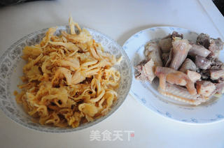#新侬健康餐桌#---榆黄菇红烧鸡块的做法步骤:2