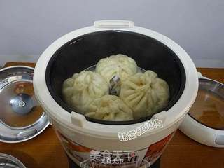 全麦野菜馅儿包子的做法步骤:18
