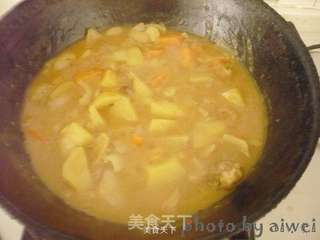 咖喱牛肉饭的做法步骤:14