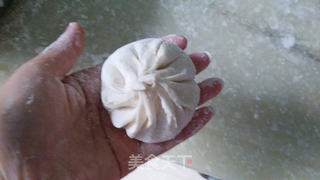 咸香猪肉包的做法步骤:9