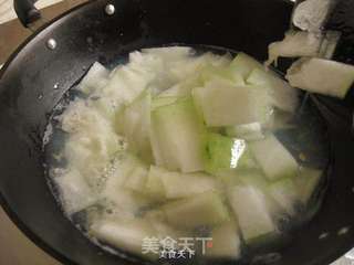 无油的冬瓜蛤蜊汤的做法步骤:6