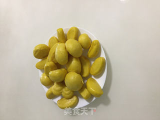 迷你花样南瓜馒头的做法步骤:6