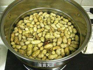 盐水花生的做法步骤:5