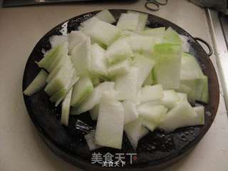 无油的冬瓜蛤蜊汤的做法步骤:5