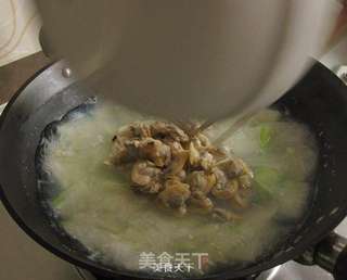 无油的冬瓜蛤蜊汤的做法步骤:7