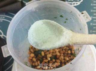 虾仁青酱意面的做法步骤:5