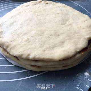雪花手撕包的做法步骤:9