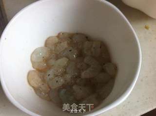 虾仁青酱意面的做法步骤:13