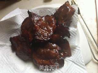 蜜汁叉烧的做法步骤:14