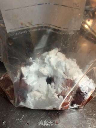 溜肉段的做法步骤:5