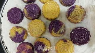 糯米双薯糕的做法步骤：15