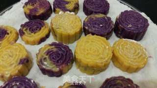 糯米双薯糕的做法步骤：16
