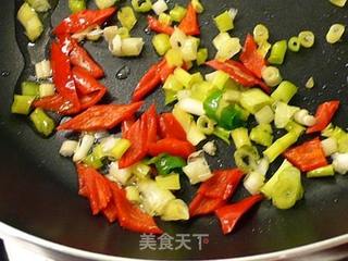 #茭笋咸蛋  ☆咸蛋炒蔬 1的做法图解4