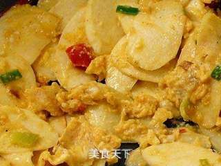 #茭笋咸蛋  ☆咸蛋炒蔬 1的做法图解7