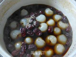 红枣煮荔枝的做法步骤：7
