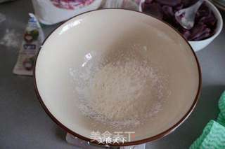 香蕉紫薯糯米糍的做法步骤:15