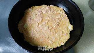 老黄瓜鸡蛋软饼的做法步骤:7