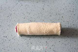桂香紫薯山药卷的做法步骤:7