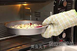 美味香菇培根披萨的做法步骤:7