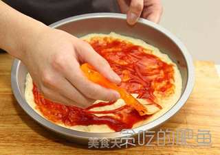 美味香菇培根披萨的做法步骤:5