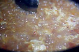 西红柿疙瘩汤的做法步骤:16
